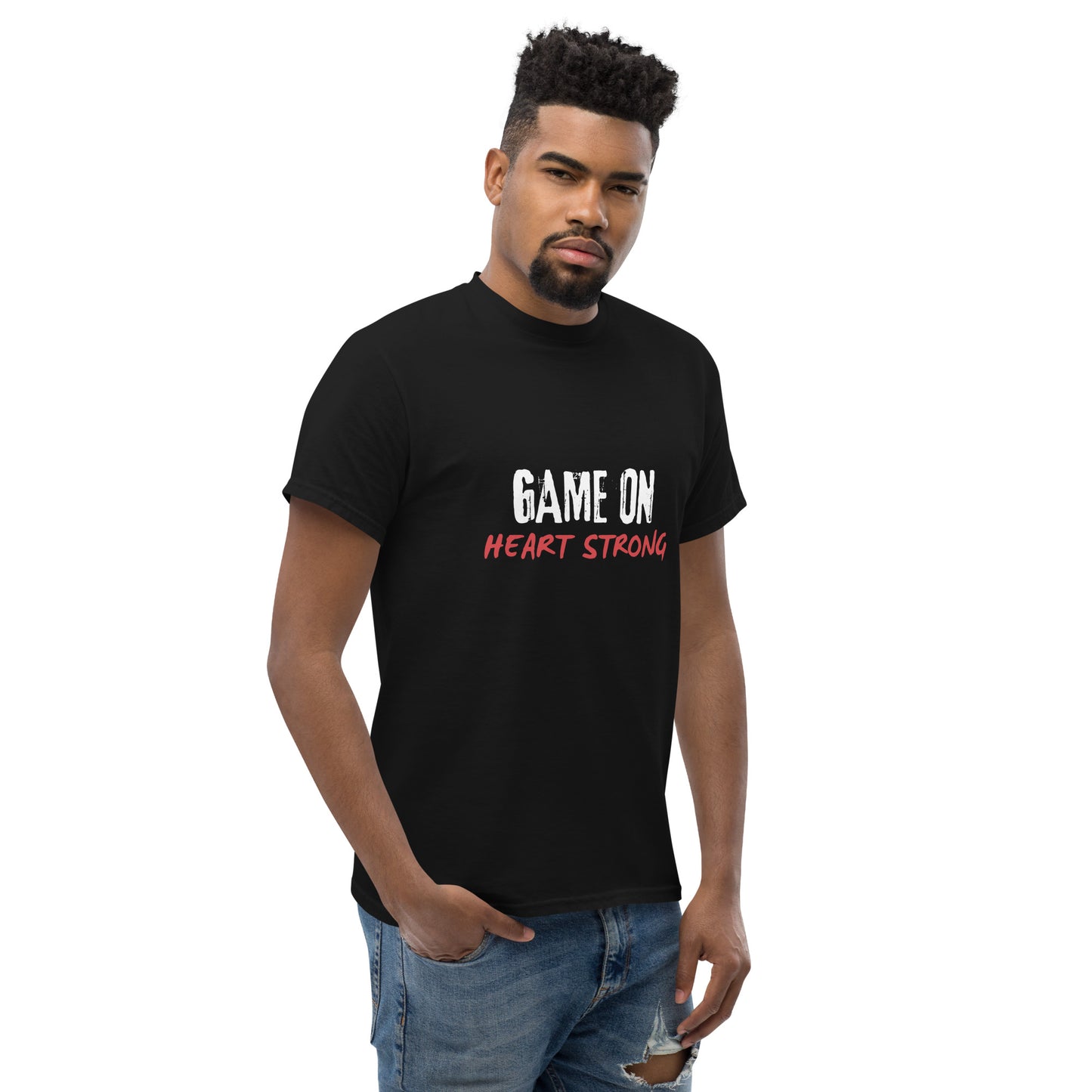 Game on Heart Strong Unisex Classic Tee