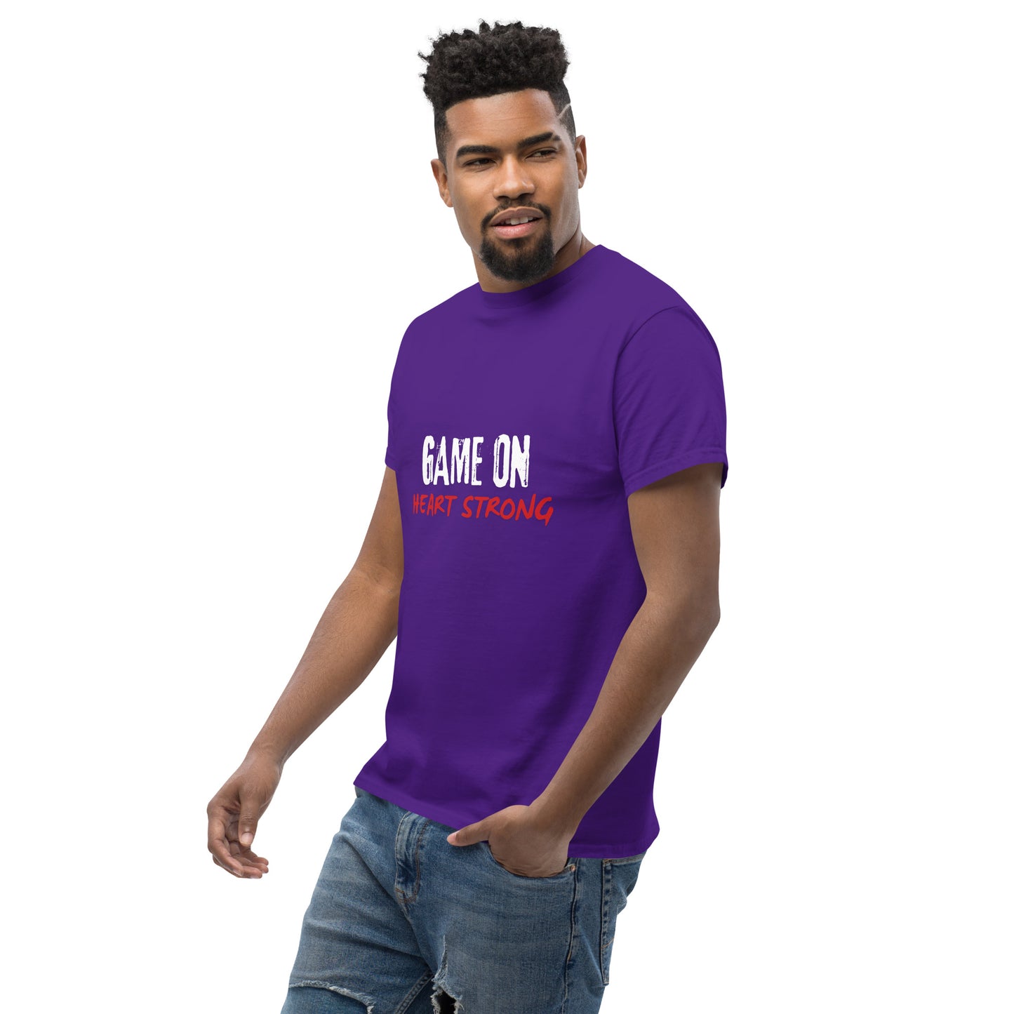 Game on Heart Strong Unisex Classic Tee