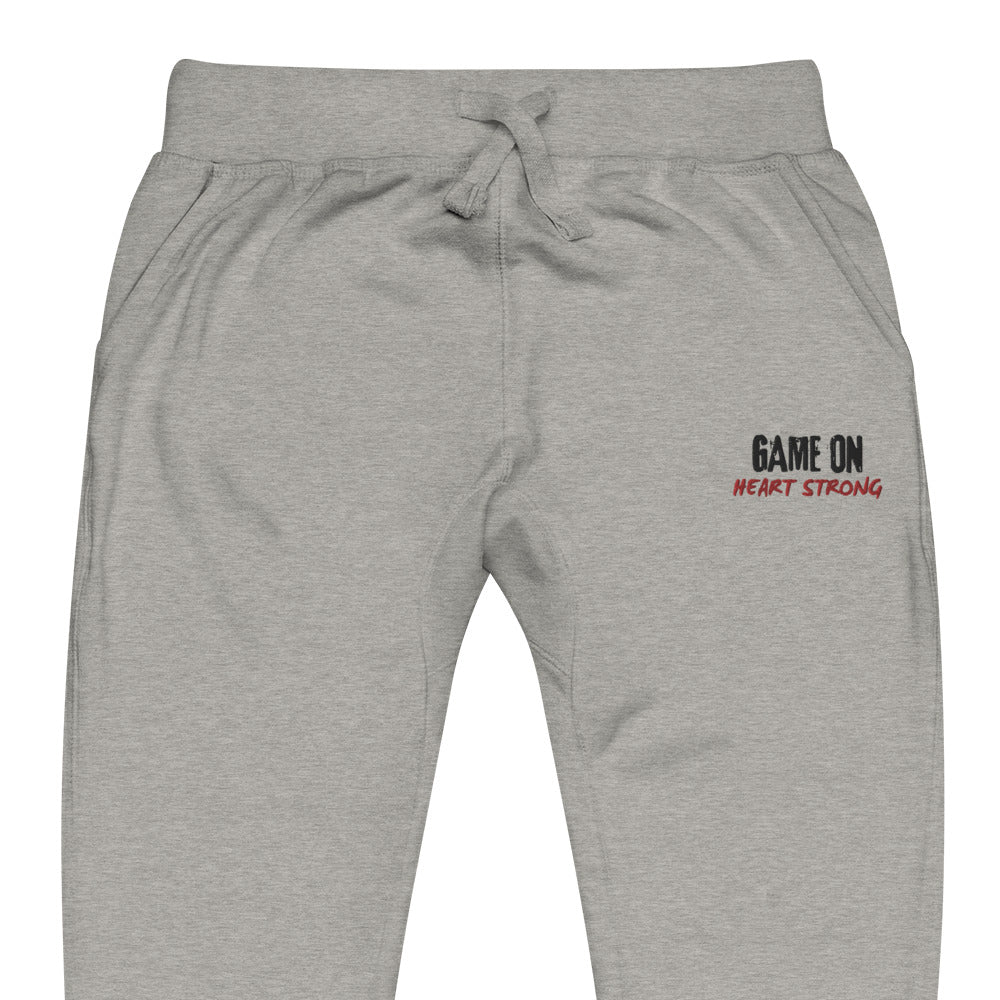 Game on Heart Strong Unisex Fleece Sweatpants