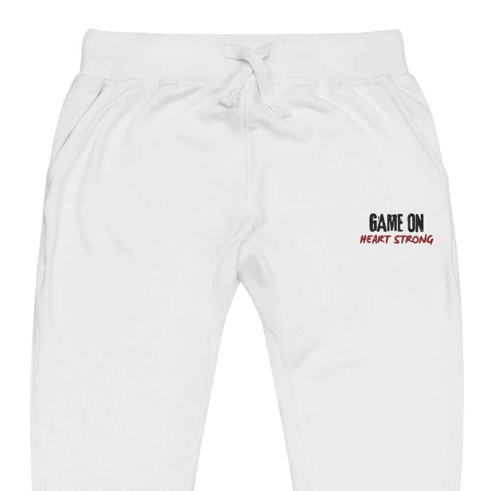 Game on Heart Strong Unisex Fleece Sweatpants