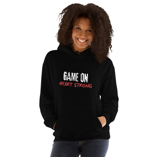 Game on Heart Strong Unisex Hoodie